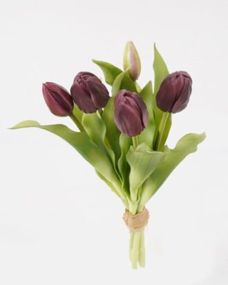 Artificial Flower 21*21*30cm Tulip *5 bundle GS-31325006-Z1 2025AUG YeahFlower is one of Chinese leading OEM manufacturers and exporters , supplying the silk flowers, wholesale artificial trees