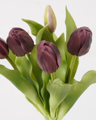 Artificial Flower 21*21*30cm Tulip *5 bundle GS-31325006-Z1 2025AUG YeahFlower is one of Chinese leading OEM manufacturers and exporters , supplying the silk flowers, wholesale artificial trees