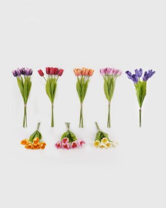 Artificial Flower 15*15*51cm Tulipa  *5 bouquet GS-77525001 2025SEP YeahFlower is one of Chinese leading OEM manufacturers and exporters , supplying the silk flowers, wholesale artificial trees