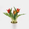 Artificial Flower 10*10*25cm Tulipa *5 in pp pot GS-46725059 2025JUL YeahFlower is one of Chinese leading OEM manufacturers and exporters , supplying the silk flowers, wholesale artificial trees
