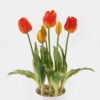Artificial Flower 23*23*40cm Tulipa *6 in pp pot GS-46725058 2025JUL YeahFlower is one of Chinese leading OEM manufacturers and exporters , supplying the silk flowers, wholesale artificial trees