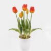 Artificial Flower 23*23*40cm Tulipa *6 in pp pot GS-46725058 2025JUL YeahFlower is one of Chinese leading OEM manufacturers and exporters , supplying the silk flowers, wholesale artificial trees
