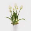 Artificial Flower 23*23*40cm Tulipa *6 in pp pot GS-46725058 2025JUL YeahFlower is one of Chinese leading OEM manufacturers and exporters , supplying the silk flowers, wholesale artificial trees