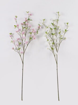 Artificial Flower 34*34*130cm Apple blossom *3 single stem GS-15425008-W1 2025JUL 3,000+ sqm showroom with thousands of artificial flowers, plants & trees ready for global sourcing.