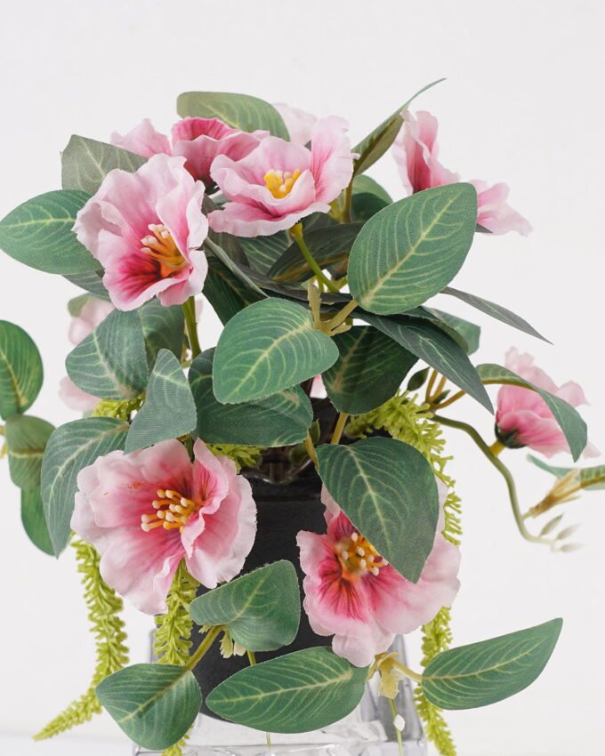 Artificial Flower 17*17*17cm Wild flower in PP pot GS-03325008 2025JUL YeahFlower is one of Chinese leading OEM manufacturers and exporters , supplying the silk flowers, wholesale artificial trees