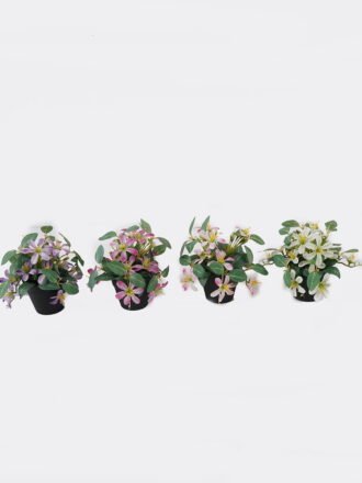 Artificial Flower 20*20*19cm Mum in PP pot GS-03325016 2025JUL 3,000+ sqm showroom with thousands of artificial flowers, plants & trees ready for global sourcing.