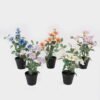 Artificial Flower 22*22*35cm Wild flower in PP pot GS-03325024 2025JUL YeahFlower is one of Chinese leading OEM manufacturers and exporters , supplying the silk flowers, wholesale artificial trees