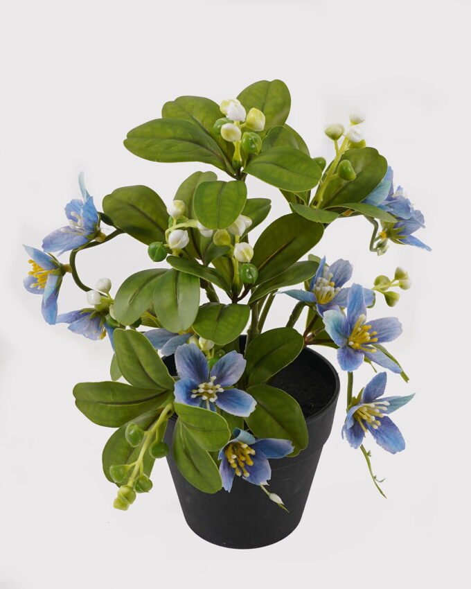 Artificial Flower Winter jasmine in PP pot GS-03325011_4 Artificial Flower 18*18*24cm Winter jasmine in PP pot GS-03325011 2025JUL YeahFlower is one of Chinese leading OEM manufacturers and exporters , supplying the silk flowers, wholesale artificial trees