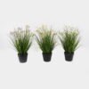 Artificial Grass 35*35*58cm Bush lily in PP pot GS-29425033 2025JUL YeahFlower is one of Chinese leading OEM manufacturers and exporters , supplying the silk flowers, wholesale artificial trees