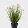 Artificial Grass 35*35*58cm Bush lily in PP pot GS-29425033 2025JUL YeahFlower is one of Chinese leading OEM manufacturers and exporters , supplying the silk flowers, wholesale artificial trees