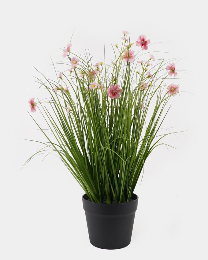 Artificial Grass 40*40*62cm Chrysanthemum in PP pot GS-29425037 2025JUL YeahFlower is one of Chinese leading OEM manufacturers and exporters , supplying the silk flowers, wholesale artificial trees