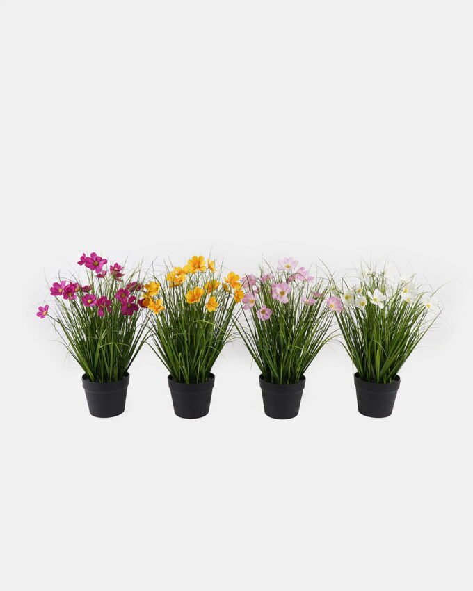 Artificial Grass 35*35*58cm Flower in PP pot GS-29425031 2025JUL YeahFlower is one of Chinese leading OEM manufacturers and exporters , supplying the silk flowers, wholesale artificial trees