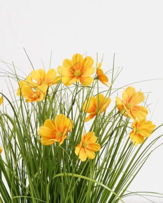 Artificial Grass 35*35*58cm Flower in PP pot GS-29425031 2025JUL YeahFlower is one of Chinese leading OEM manufacturers and exporters , supplying the silk flowers, wholesale artificial trees