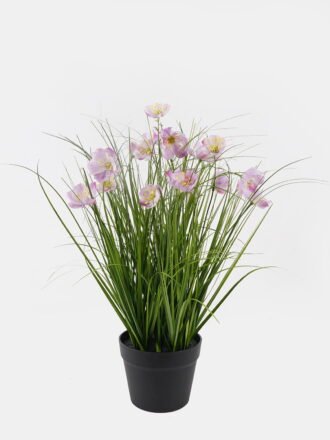 Artificial Grass 35*35*58cm Frangipani in PP pot GS-29425029 2025JUL 3,000+ sqm showroom with thousands of artificial flowers, plants & trees ready for global sourcing.