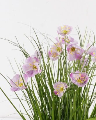 Artificial Grass 35*35*58cm Frangipani in PP pot GS-29425029-Z1 2025JUL YeahFlower is one of Chinese leading OEM manufacturers and exporters , supplying the silk flowers, wholesale artificial trees