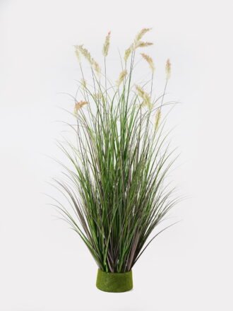 Artificial Grass 100*100*122cm Allium sphaerocephalum*13 in pp pot GS-61925019-W1 2025AUG 3,000+ sqm showroom with thousands of artificial flowers, plants & trees ready for global sourcing.