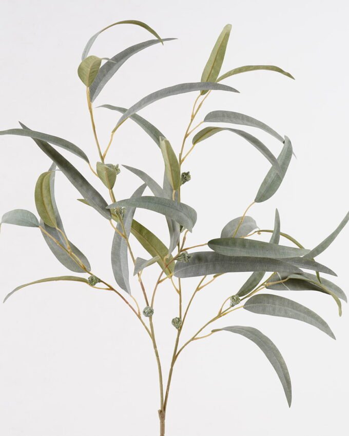 Artificial Plant 40*40*100cm Eucalyptus leaf *2 single stem GS-25825005 2025JUL YeahFlower is one of Chinese leading OEM manufacturers and exporters , supplying the silk flowers, wholesale artificial trees
