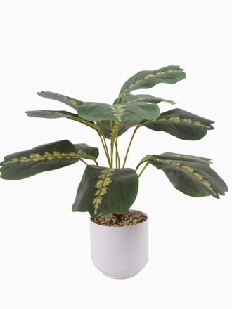 Artificial Table Plants 27*27*42cm Monstera deliciosa in pp pot GS-70125009 2025SEP 3,000+ sqm showroom with thousands of artificial flowers, plants & trees ready for global sourcing.
