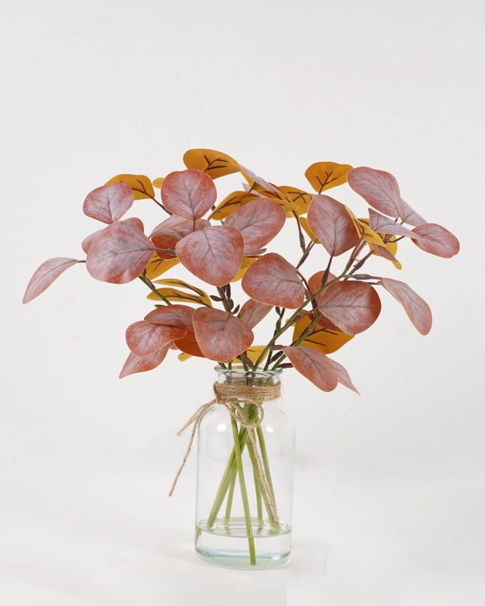 Artificial Table Plants Eucalyptus in Glass ware 56 lvs GS-72825003_5 Artificial Table Plants 32*32*33cm Eucalyptus in Glass ware/56 lvs GS-72825003 2025SEP YeahFlower is one of Chinese leading OEM manufacturers and exporters , supplying the silk flowers, wholesale artificial trees