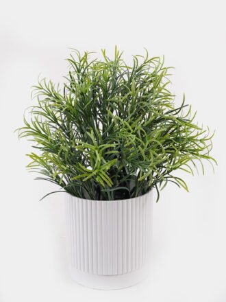 Artificial Table Plants 24*24*30cm Eucalyptus in  PP pot GS-79925014 2025SEP 3,000+ sqm showroom with thousands of artificial flowers, plants & trees ready for global sourcing.