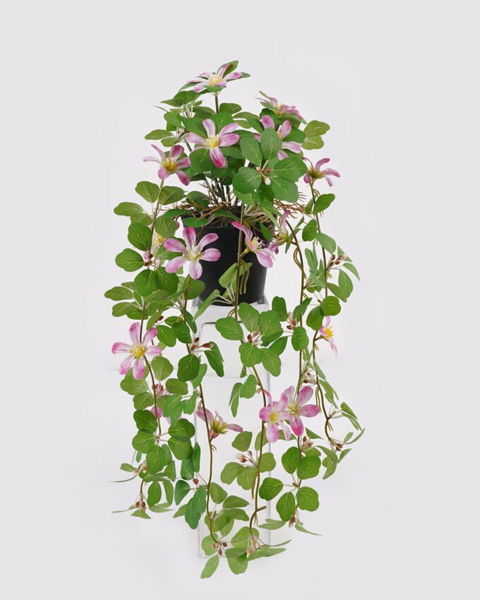 Artificial Table Plants 22*22*50cm Hanging wild flower in PP pot GS-03325028 2025JUL YeahFlower is one of Chinese leading OEM manufacturers and exporters , supplying the silk flowers, wholesale artificial trees