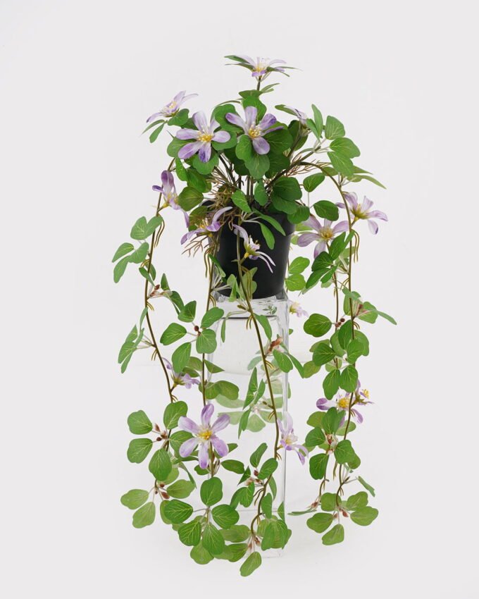 Artificial Table Plants 22*22*50cm Hanging wild flower in PP pot GS-03325028 2025JUL YeahFlower is one of Chinese leading OEM manufacturers and exporters , supplying the silk flowers, wholesale artificial trees