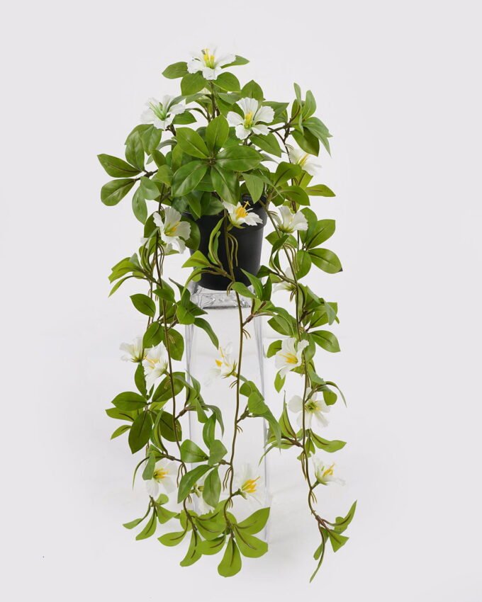 Artificial Table Plants 22*22*50cm Hanging wild flower in PP pot GS-03325029 2025JUL YeahFlower is one of Chinese leading OEM manufacturers and exporters , supplying the silk flowers, wholesale artificial trees