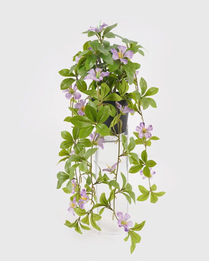 Artificial Table Plants 22*22*50cm Hanging wild flower in PP pot GS-03325029 2025JUL YeahFlower is one of Chinese leading OEM manufacturers and exporters , supplying the silk flowers, wholesale artificial trees