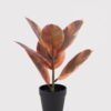 Artificial Table Plants 22*22*35cm Mini rubber tree in PP Pot/7 lvs GS-72825001 2025SEP YeahFlower is one of Chinese leading OEM manufacturers and exporters , supplying the silk flowers, wholesale artificial trees