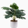 Artificial Table Plants 27*27*42cm Monstera deliciosa in pp pot GS-70125009 2025SEP YeahFlower is one of Chinese leading OEM manufacturers and exporters , supplying the silk flowers, wholesale artificial trees