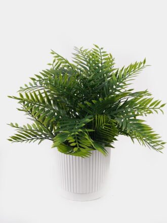 Artificial Table Plants 24*24*30cm Eucalyptus in  PP pot GS-79925014 2025SEP 3,000+ sqm showroom with thousands of artificial flowers, plants & trees ready for global sourcing.