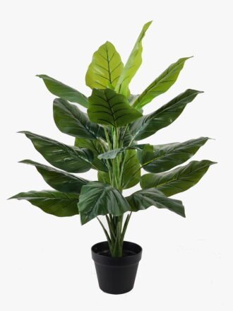 Artificial Flower 22*22*81cm Leaf single stem GS-30325007-Z1 2025JUL 3,000+ sqm showroom with thousands of artificial flowers, plants & trees ready for global sourcing.