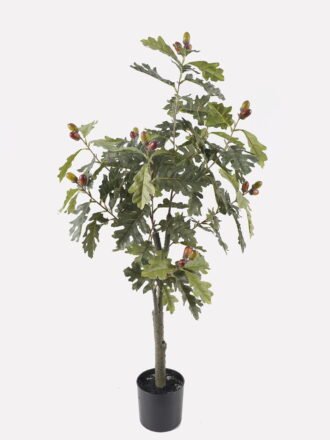 Artificial Tree 50*50*120cm Acorns in PP pot/272 lvs with 56 fruits GS-13825021 2025JUL 3,000+ sqm showroom with thousands of artificial flowers, plants & trees ready for global sourcing.