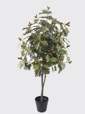 Artificial Tree 38*38*90cm Acorns in PP pot/102 lvs GS-13825020 2025JUL 3,000+ sqm showroom with thousands of artificial flowers, plants & trees ready for global sourcing.