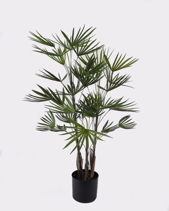 Artificial Tree 45*45*90cm Bamboo palm *3 in PP pot/34 lvs GS-43425002 2025AUG YeahFlower is one of Chinese leading OEM manufacturers and exporters , supplying the silk flowers, wholesale artificial trees