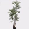 Artificial Tree 60*60*120cm Bamboo palm *3 in PP pot/54 lvs GS-43425001 2025AUG YeahFlower is one of Chinese leading OEM manufacturers and exporters , supplying the silk flowers, wholesale artificial trees