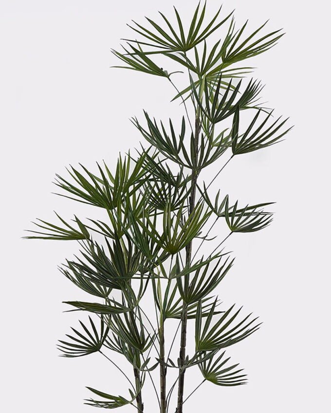 Artificial Tree 60*60*120cm Bamboo palm *3 in PP pot/54 lvs GS-43425001 2025AUG YeahFlower is one of Chinese leading OEM manufacturers and exporters , supplying the silk flowers, wholesale artificial trees