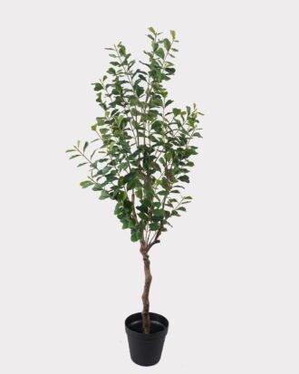 Artificial Tree 45*45*120cm Banyan tree in PP pot/420 lvs GS-13825013 2025JUL YeahFlower is one of Chinese leading OEM manufacturers and exporters , supplying the silk flowers, wholesale artificial trees
