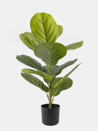 Artificial Tree 31*31*59cm Mini rubber tree in PP Pot/15 lvs GS-72825005-K1 2025SEP 3,000+ sqm showroom with thousands of artificial flowers, plants & trees ready for global sourcing.