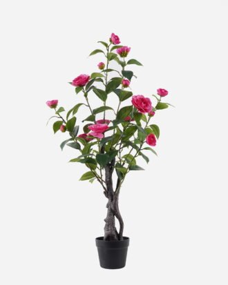 Artificial Tree 40*40*100cm Camellia tree in pp pot GS-46725049 2025JUL YeahFlower is one of Chinese leading OEM manufacturers and exporters , supplying the silk flowers, wholesale artificial trees