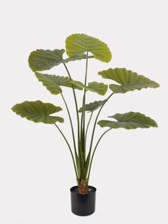 Artificial Tree 90*90*120cm Leaf in PP pot/8 lvs GS-10725001 2025JUL 3,000+ sqm showroom with thousands of artificial flowers, plants & trees ready for global sourcing.