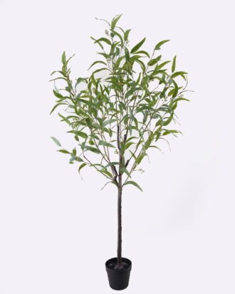 Artificial Tree 60*55*170cm Eucalypt in PP pot GS-46725005 2025AUG YeahFlower is one of Chinese leading OEM manufacturers and exporters , supplying the silk flowers, wholesale artificial trees