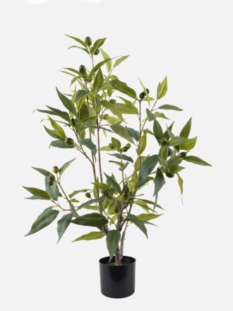 Artificial Tree 60*60*120cm Eucalyptus *9 in PP pot GS-61925030 2025AUG 3,000+ sqm showroom with thousands of artificial flowers, plants & trees ready for global sourcing.