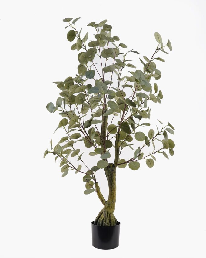 Artificial Tree 60*60*120cm Eucalyptus tree in PP pot/282 lvs GS-30425002 2025JUL YeahFlower is one of Chinese leading OEM manufacturers and exporters , supplying the silk flowers, wholesale artificial trees