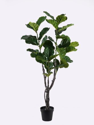 Artificial Tree 112*80*210cm Ficus Lyrata in PP pot GS-46725008 2025AUG 3,000+ sqm showroom with thousands of artificial flowers, plants & trees ready for global sourcing.