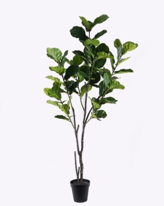 Artificial Tree 112*80*210cm Ficus Lyrata in PP pot GS-46725008 2025AUG YeahFlower is one of Chinese leading OEM manufacturers and exporters , supplying the silk flowers, wholesale artificial trees