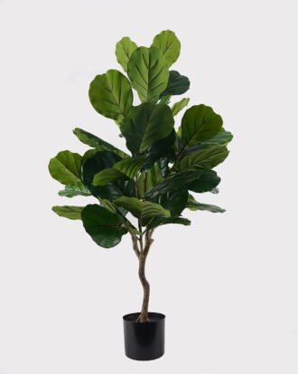 Artificial Tree 55*55*130cm Ficus lyrata in PP Pot GS-51125006 2025JUL YeahFlower is one of Chinese leading OEM manufacturers and exporters , supplying the silk flowers, wholesale artificial trees