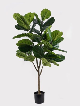 Artificial Tree 78*78*180cm Ficus lyrata in PP Pot GS-51125008 2025JUL 3,000+ sqm showroom with thousands of artificial flowers, plants & trees ready for global sourcing.