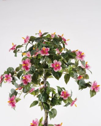 Artificial Tree 70*70*150cm Hibiscus rosa-sinensis L. tree in pp pot GS-46725056 2025JUL YeahFlower is one of Chinese leading OEM manufacturers and exporters , supplying the silk flowers, wholesale artificial trees