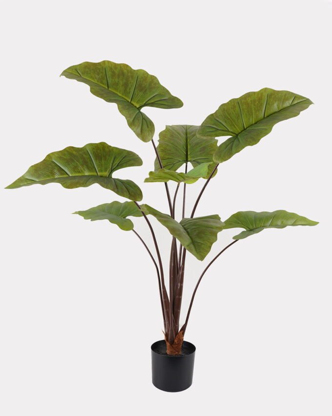 Artificial Tree 90*90*120cm Leaf in PP pot/8 lvs GS-10725001 2025JUL YeahFlower is one of Chinese leading OEM manufacturers and exporters , supplying the silk flowers, wholesale artificial trees